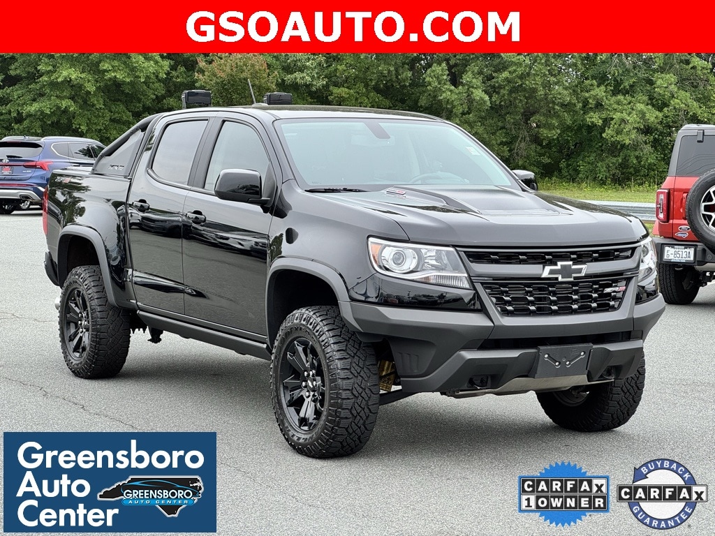 Certified 2020 Chevrolet Colorado ZR2 with VIN 1GCPTEE19L1142754 for sale in Greensboro, NC