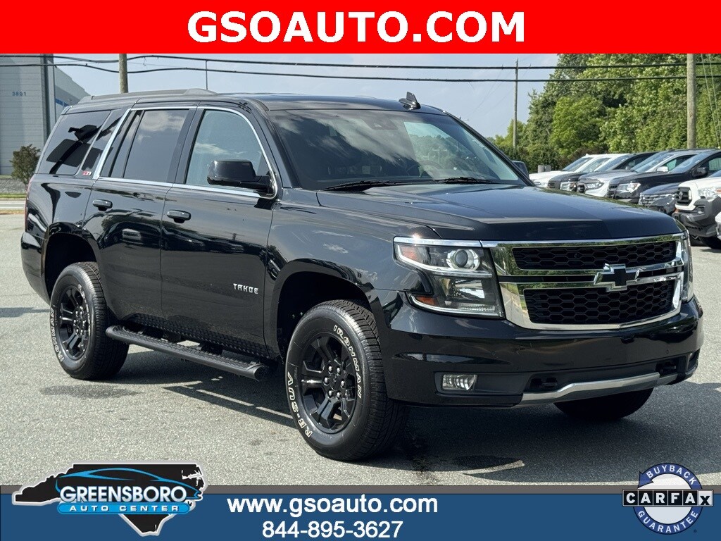 Certified 2018 Chevrolet Tahoe LT with VIN 1GNSKBKC4JR293055 for sale in Greensboro, NC