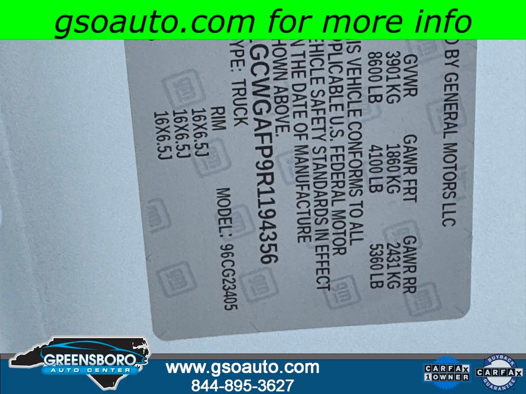 2024 Chevrolet Express Cargo Work Van - Photo 35