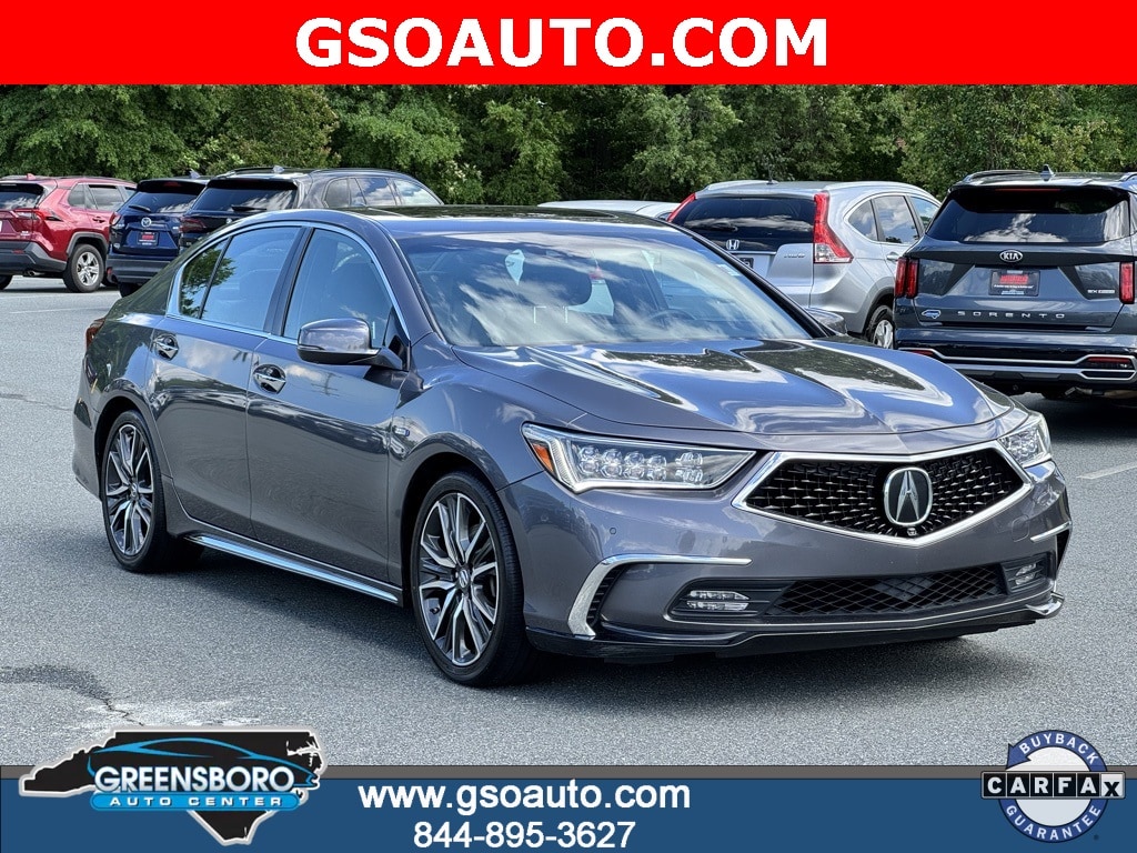 Certified 2019 Acura RLX Base with VIN JH4KC2F90KC000341 for sale in Greensboro, NC