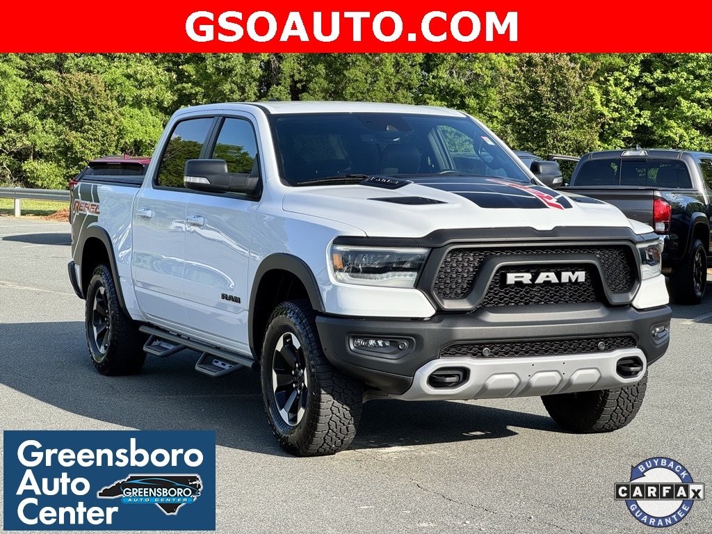 Used 2022 RAM Ram 1500 Pickup Rebel with VIN 1C6SRFLT6NN207839 for sale in Greensboro, NC
