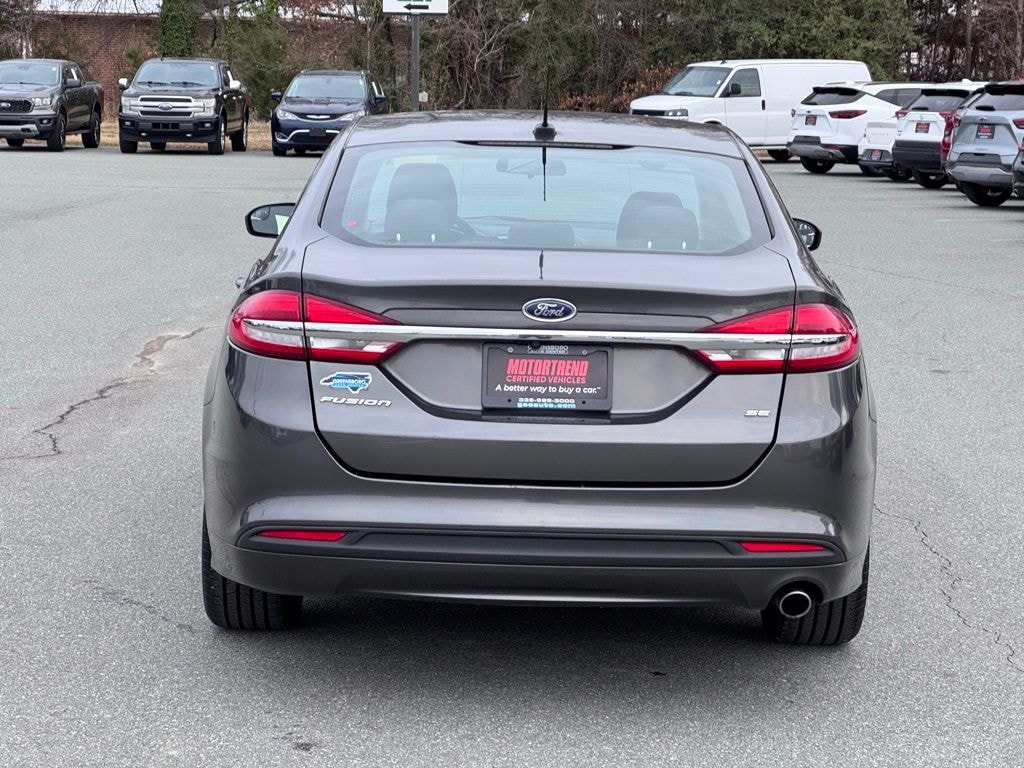 Certified 2017 Ford Fusion SE Sedan