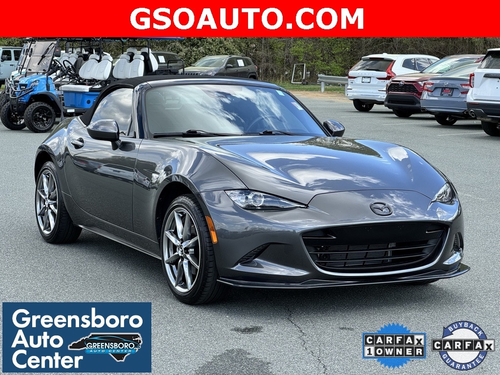 Certified 2023 Mazda MX-5 Miata Grand Touring with VIN JM1NDAD72P0554478 for sale in Greensboro, NC