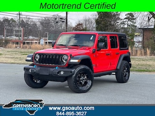 Used 2024 Jeep Wrangler 4xe Willys 4xe SUV for Sale in Greensboro, NC, at Greensboro Auto Center