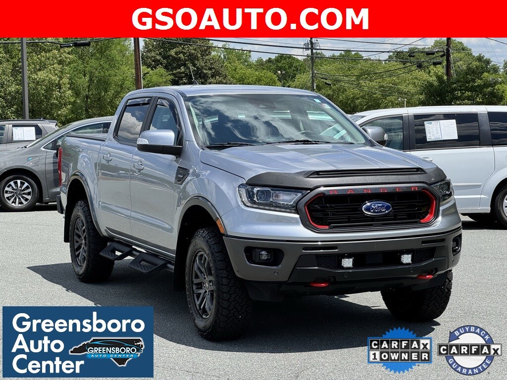Used 2022 Ford Ranger Lariat with VIN 1FTER4FH5NLD08318 for sale in Greensboro, NC