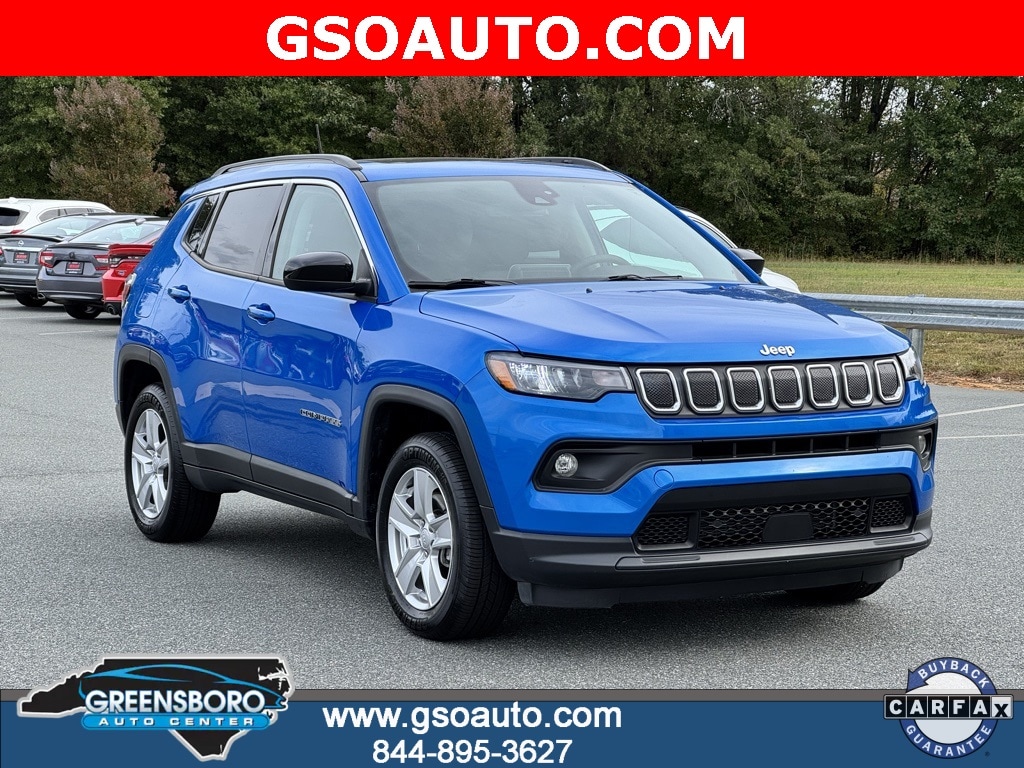 Certified 2022 Jeep Compass Latitude SUV