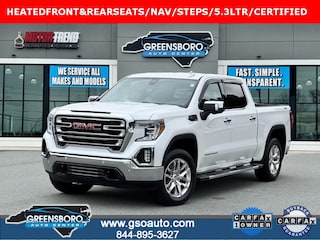 Used 2019 GMC Sierra 1500 SLT Truck Crew Cab for Sale in Greensboro, NC, at Greensboro Auto Center