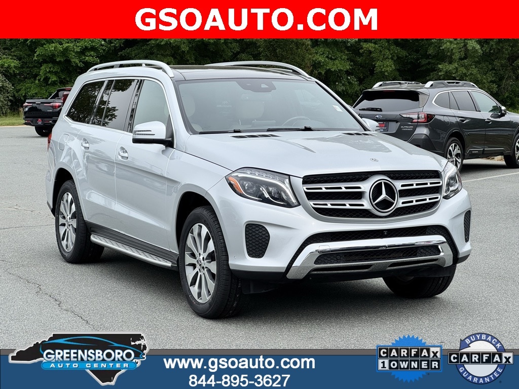 Certified 2019 Mercedes-Benz GLS-Class GLS450 with VIN 4JGDF6EE6KB222360 for sale in Greensboro, NC