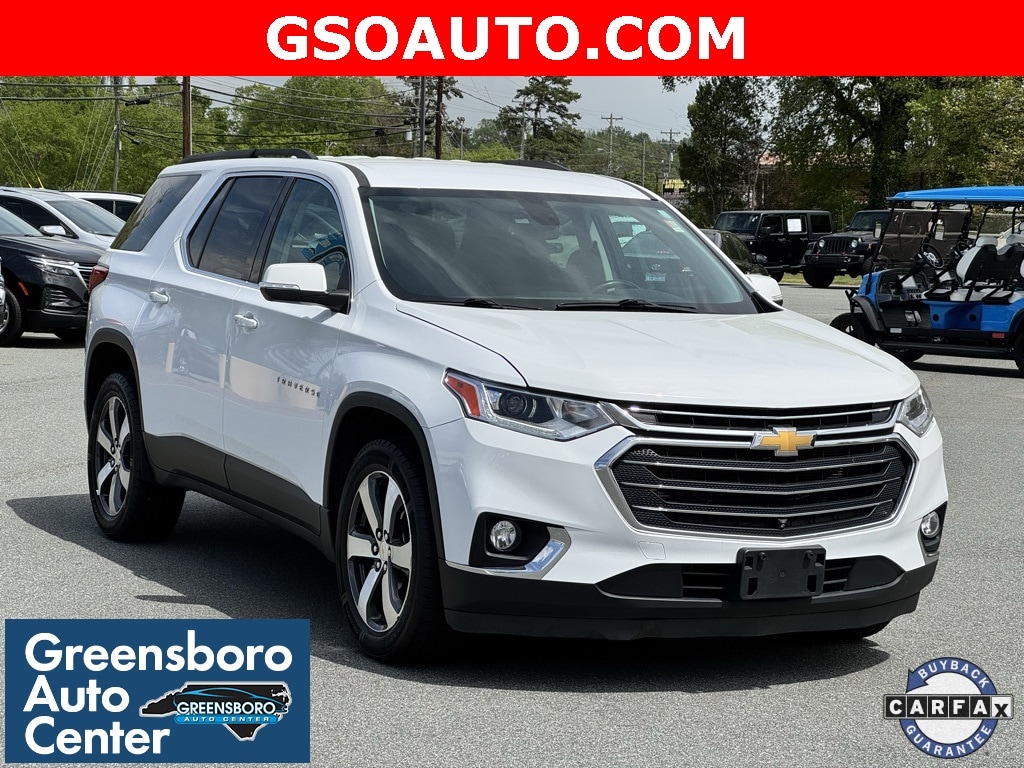Certified 2021 Chevrolet Traverse 3LT with VIN 1GNERHKW1MJ218239 for sale in Greensboro, NC