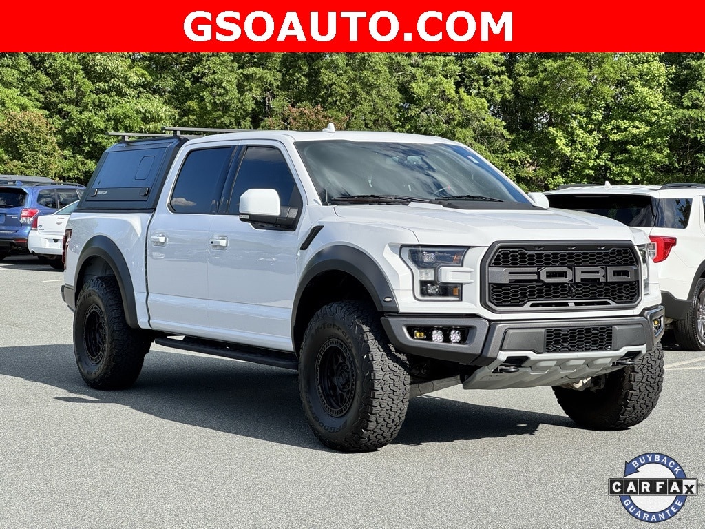 Certified 2020 Ford F-150 Raptor with VIN 1FTFW1RG9LFB98528 for sale in Greensboro, NC