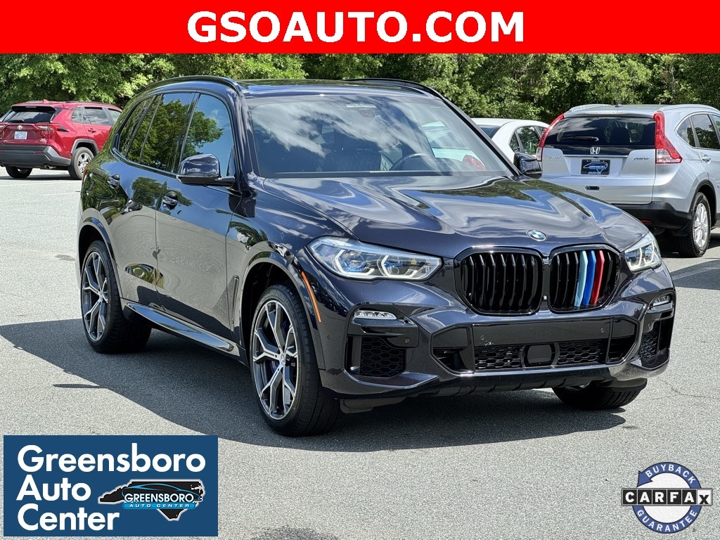 Certified 2020 BMW X5 M50i with VIN 5UXJU4C05L9D11906 for sale in Greensboro, NC
