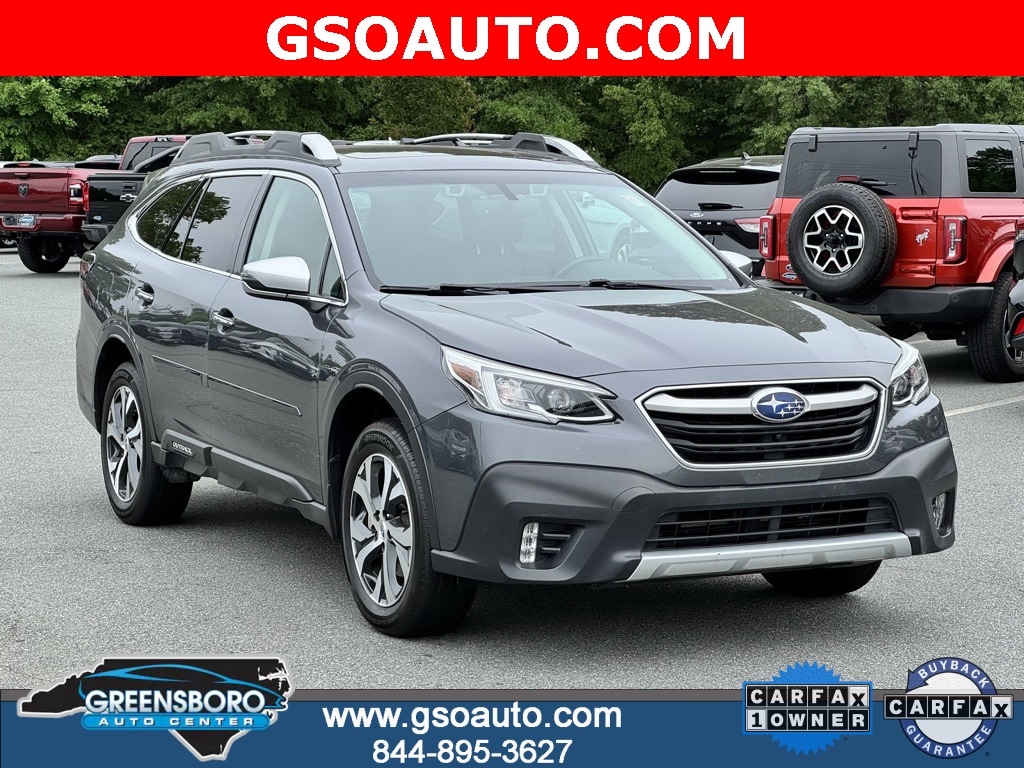 Certified 2021 Subaru Outback Touring with VIN 4S4BTGPD2M3160317 for sale in Greensboro, NC
