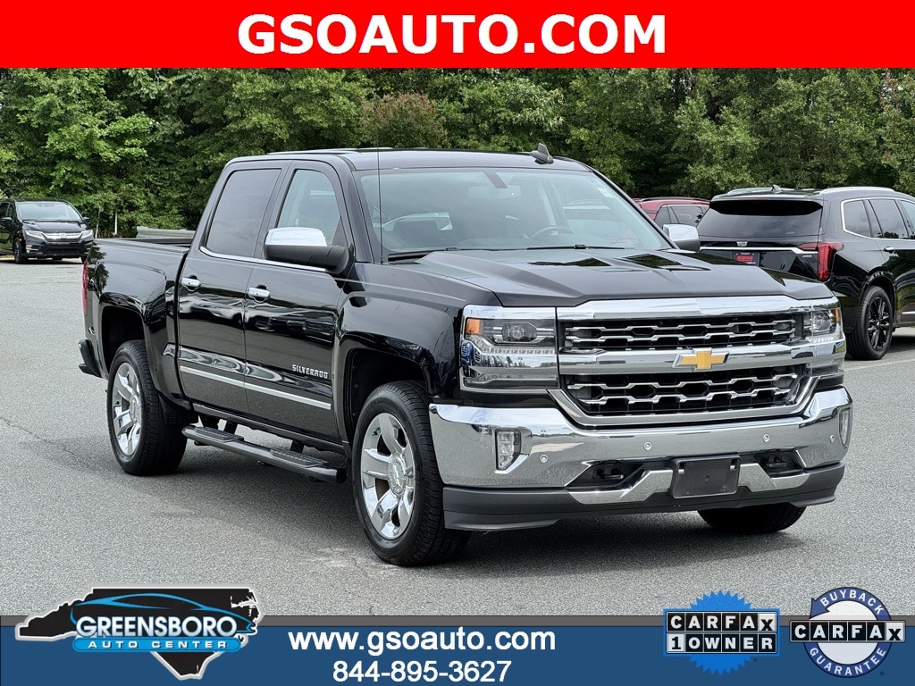 Used 2016 Chevrolet Silverado 1500 LTZ with VIN 3GCPCSECXGG257841 for sale in Greensboro, NC