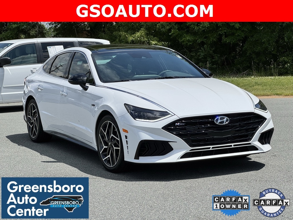 Certified 2023 Hyundai Sonata N Line with VIN KMHL14JC4PA328323 for sale in Greensboro, NC
