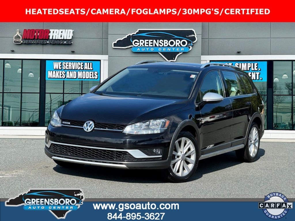 Certified 2018 Volkswagen Golf Alltrack TSI S Wagon