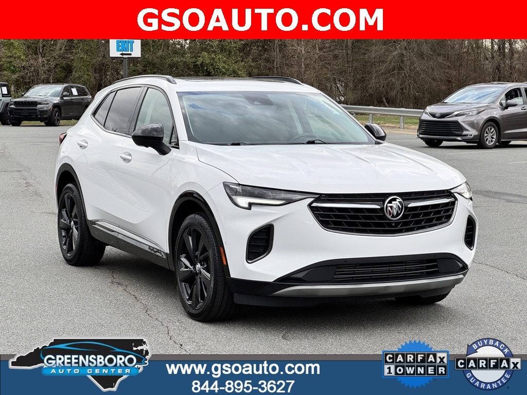 Certified 2022 Buick Envision Essence with VIN LRBFZNR45ND064164 for sale in Greensboro, NC