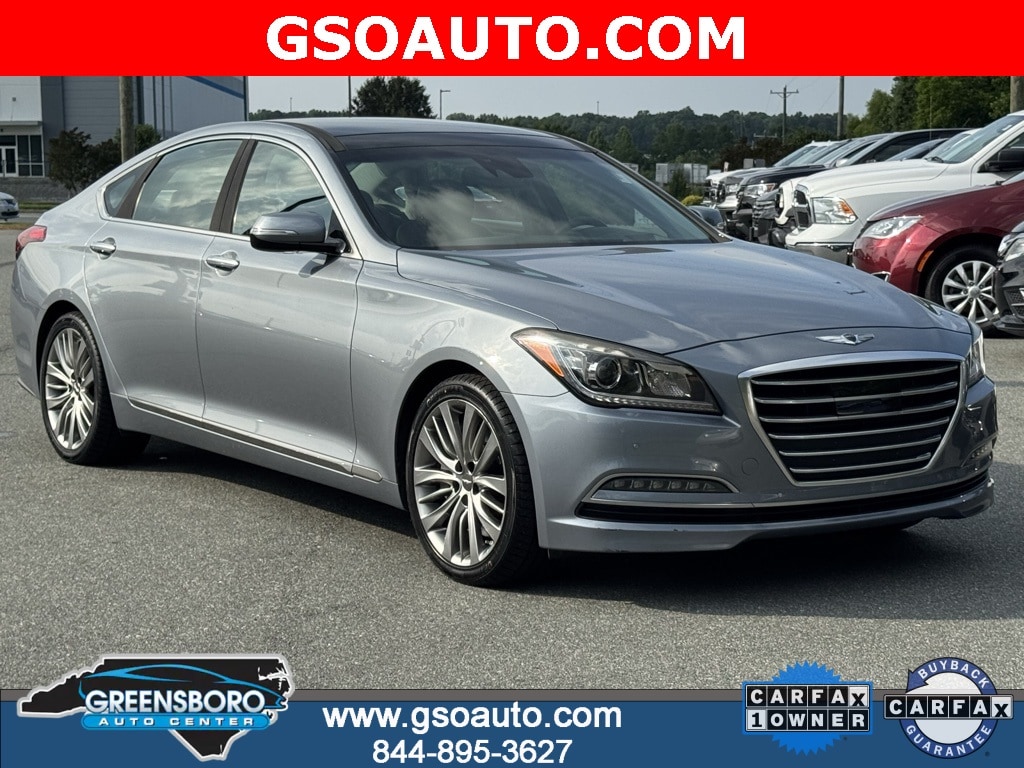 Certified 2017 GENESIS G80 Ultimate with VIN KMHGN4JF7HU197033 for sale in Greensboro, NC