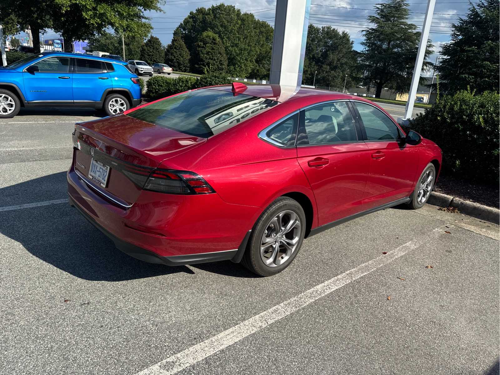 Used 2024 Honda Accord EX with VIN 1HGCY1F34RA013131 for sale in Greensboro, NC