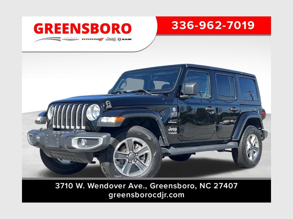 Used 2022 Jeep Wrangler Unlimited Sahara SUV
