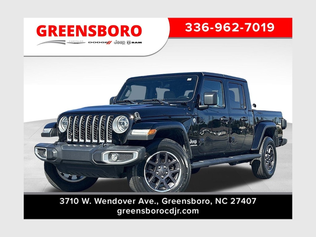 Used 2021 Jeep Gladiator Overland Truck Crew Cab