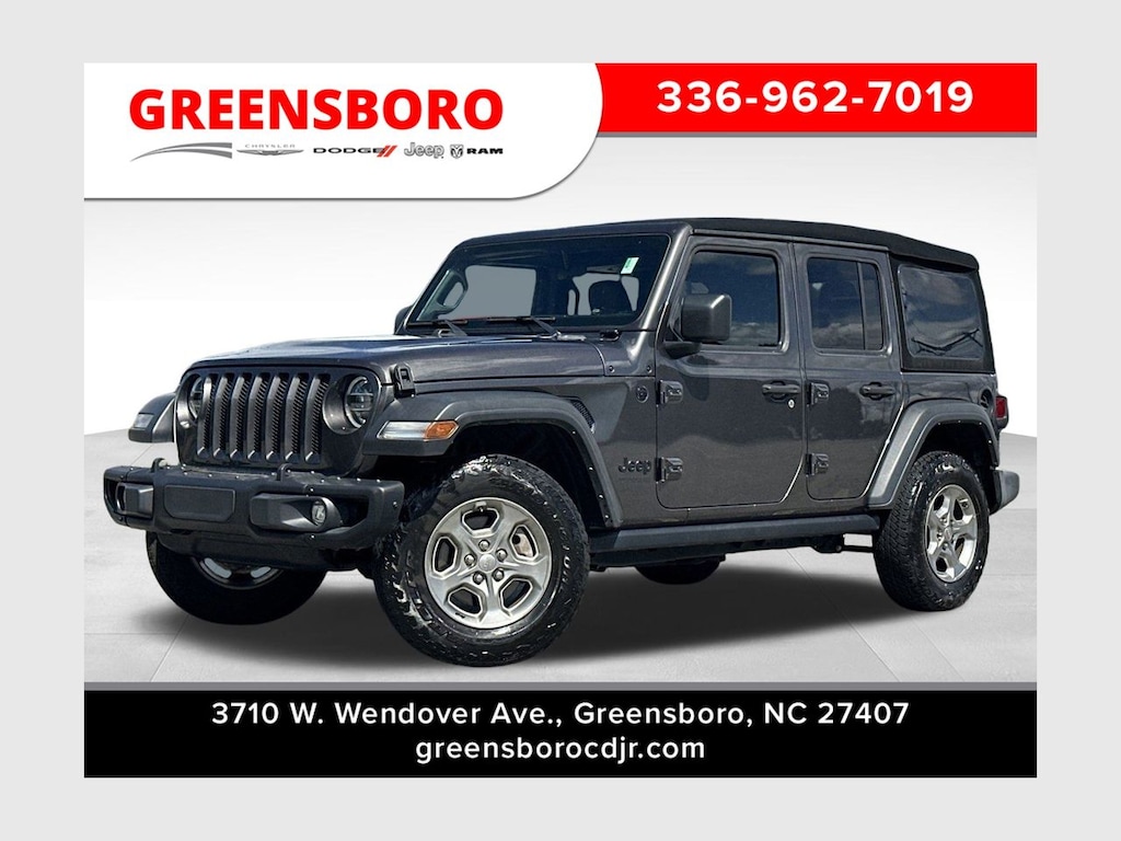 Used 2021 Jeep Wrangler Unlimited Sport SUV