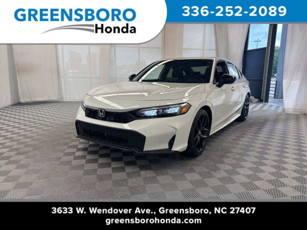 New 2025 Honda Civic Sport Sedan