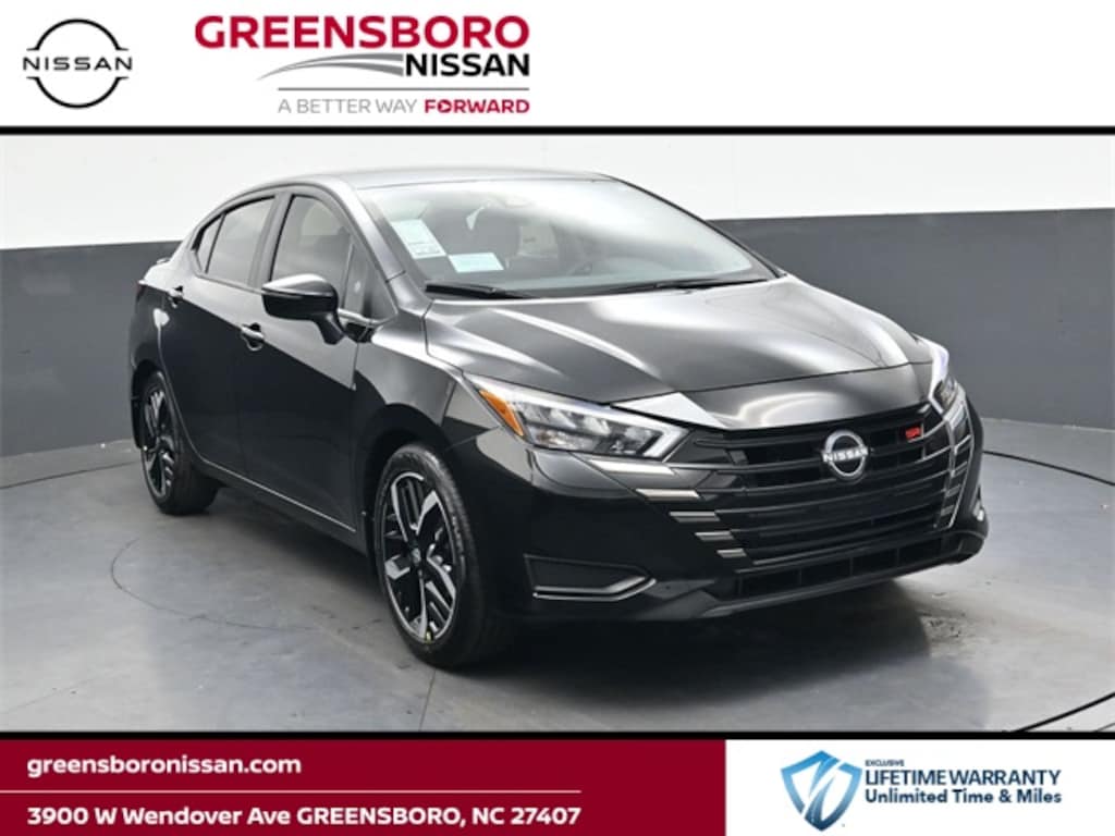 New 2025 Nissan Versa 1.6 SR Sedan