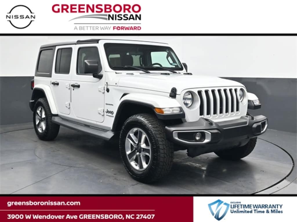 Used 2019 Jeep Wrangler Unlimited Sahara 4x4 SUV