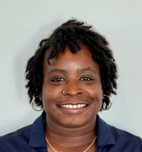 Staff member Dominique Binns from 777d98cbb4aa