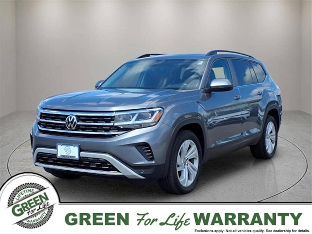 Used 2021 Volkswagen Atlas 3.6L V6 SE w/ Tech 4Motion Sport Utility