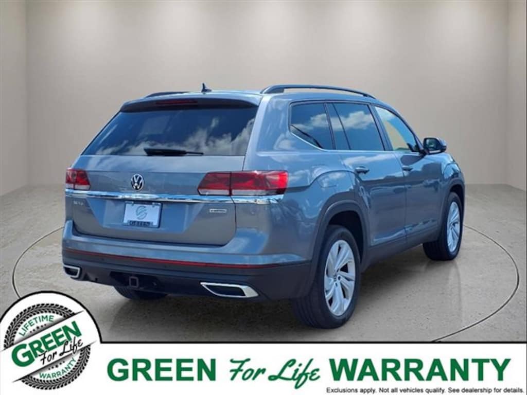 Used 2021 Volkswagen Atlas 3.6L V6 SE w/ Tech 4Motion Sport Utility