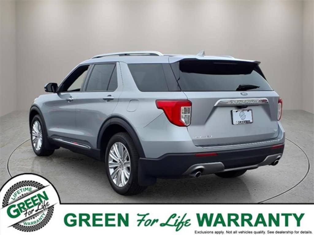 Used 2020 Ford Explorer Limited 4x4 w/ Leather, Sunroof & Nav Sport Utility