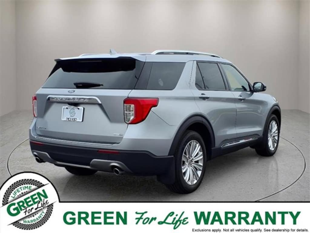 Used 2020 Ford Explorer Limited 4x4 w/ Leather, Sunroof & Nav Sport Utility