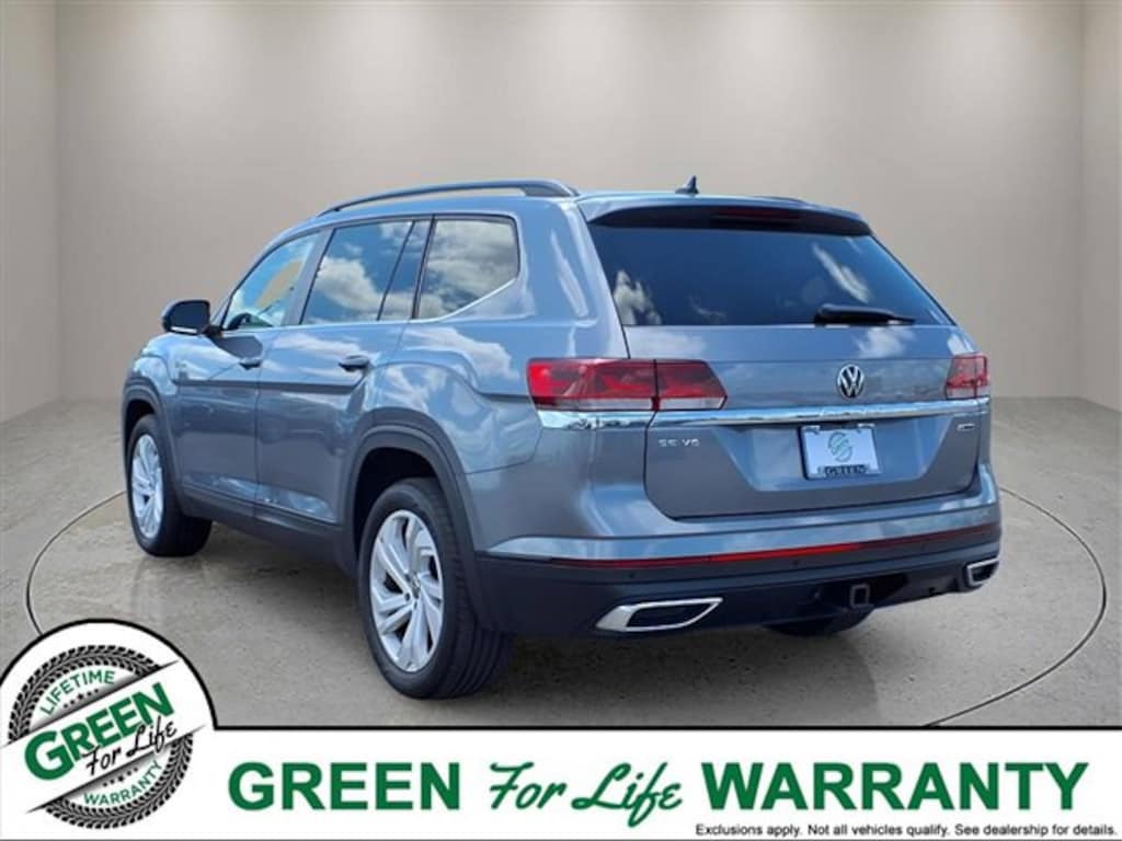 Used 2021 Volkswagen Atlas 3.6L V6 SE w/ Tech 4Motion Sport Utility
