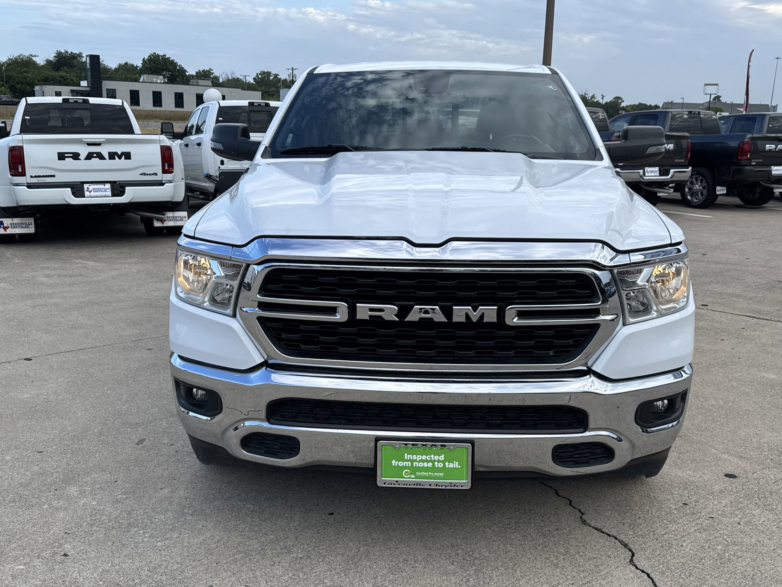 Used 2023 RAM Ram 1500 Pickup Big Horn/Lone Star with VIN 1C6RREFT9PN511576 for sale in Greenville, TX