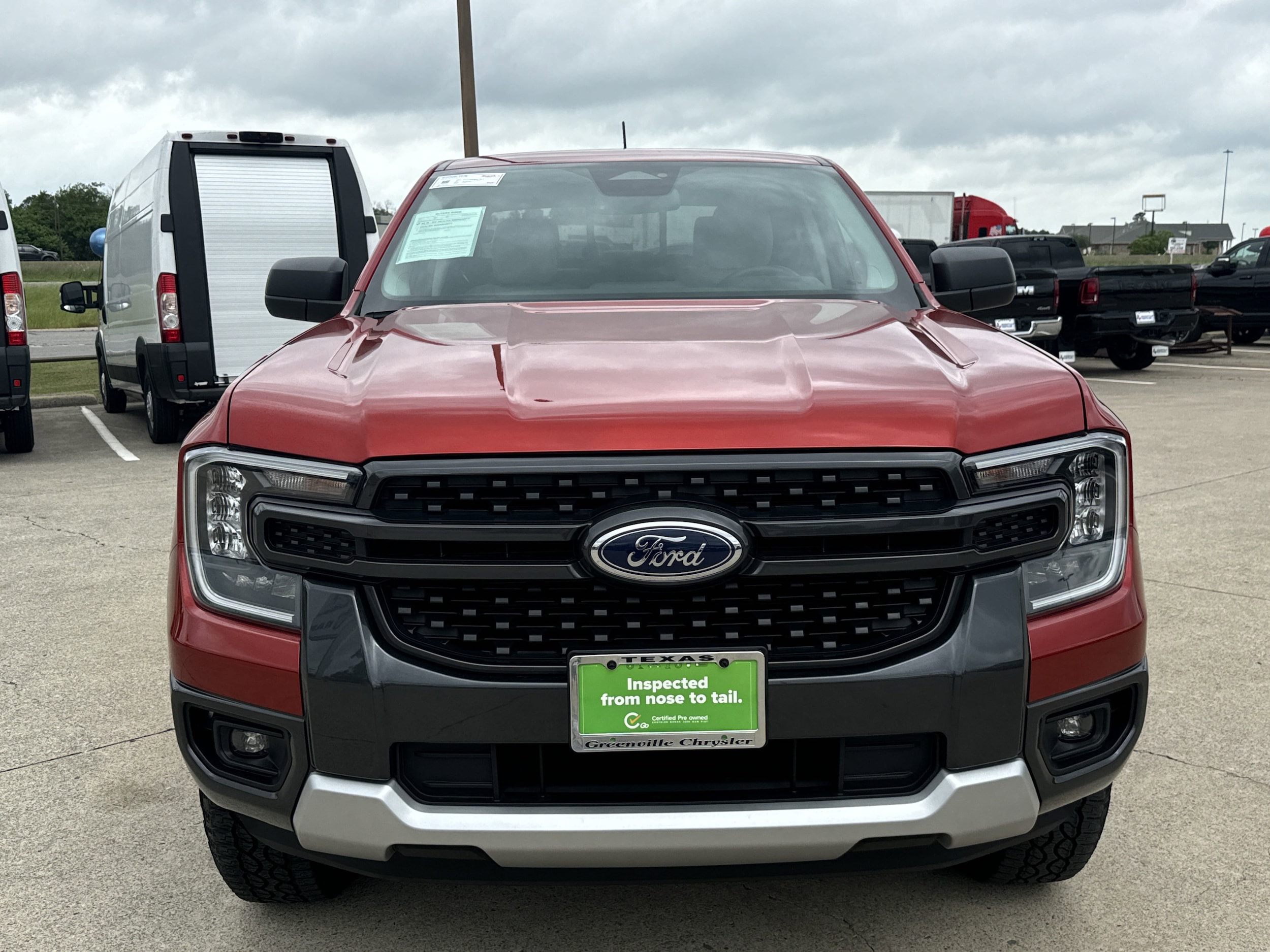 Certified 2024 Ford Ranger XLT with VIN 1FTER4GH1RLE00952 for sale in Greenville, TX