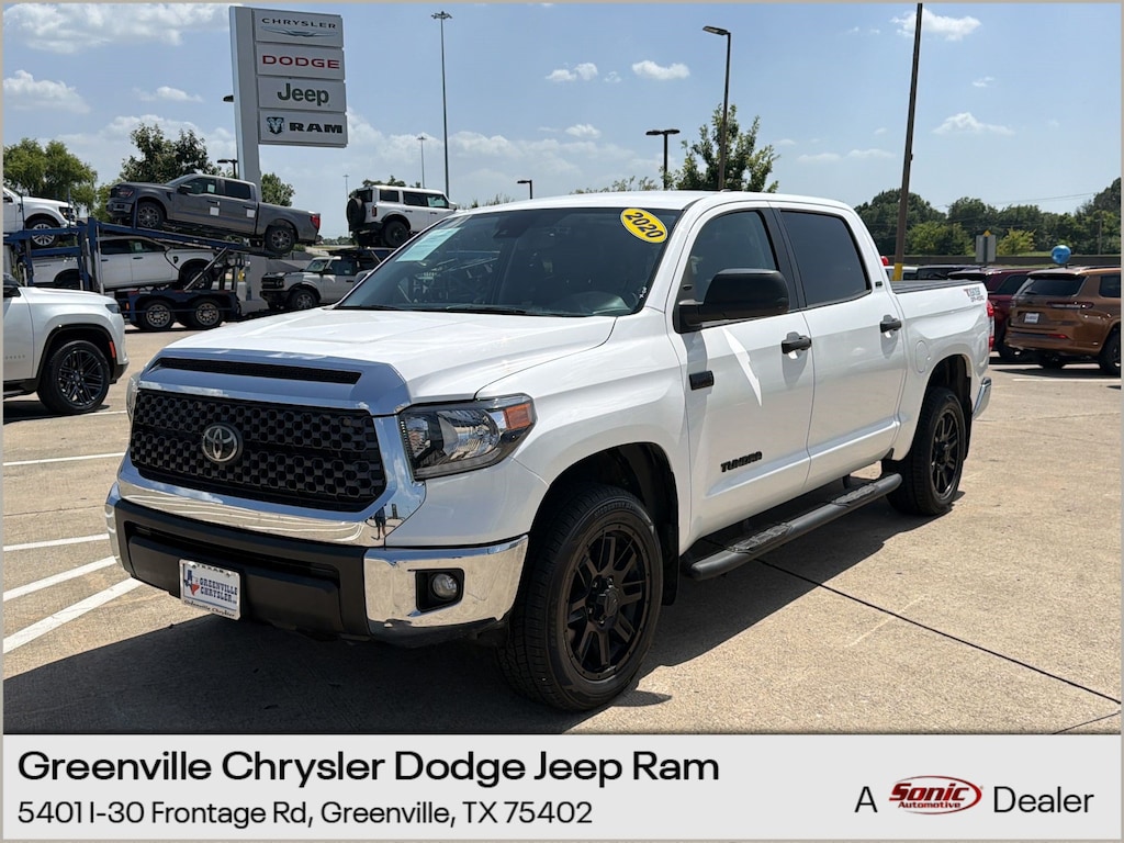 Used 2020 Toyota Tundra 4WD SR5 Truck CrewMax
