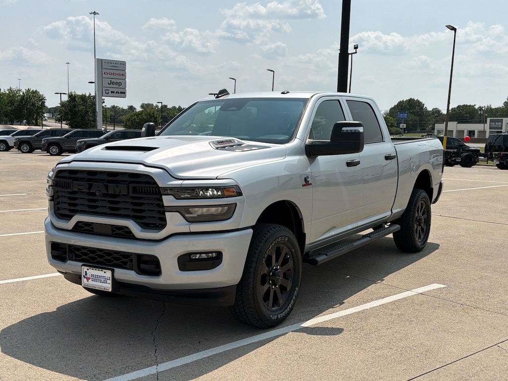 New 2026 Ram 2500 Black Express Crew Cab 4x4 6'4 Box Pickup