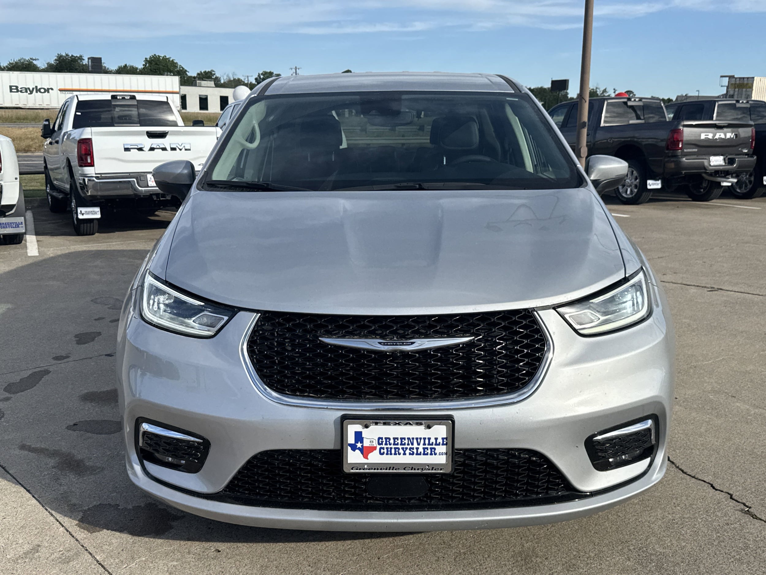 Certified 2023 Chrysler Pacifica Touring L with VIN 2C4RC1BGXPR613046 for sale in Greenville, TX