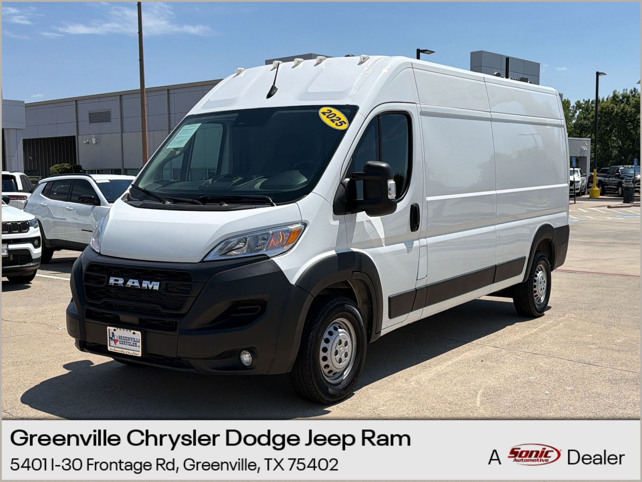 Used 2025 Ram Promaster Cargo Van Tradesman