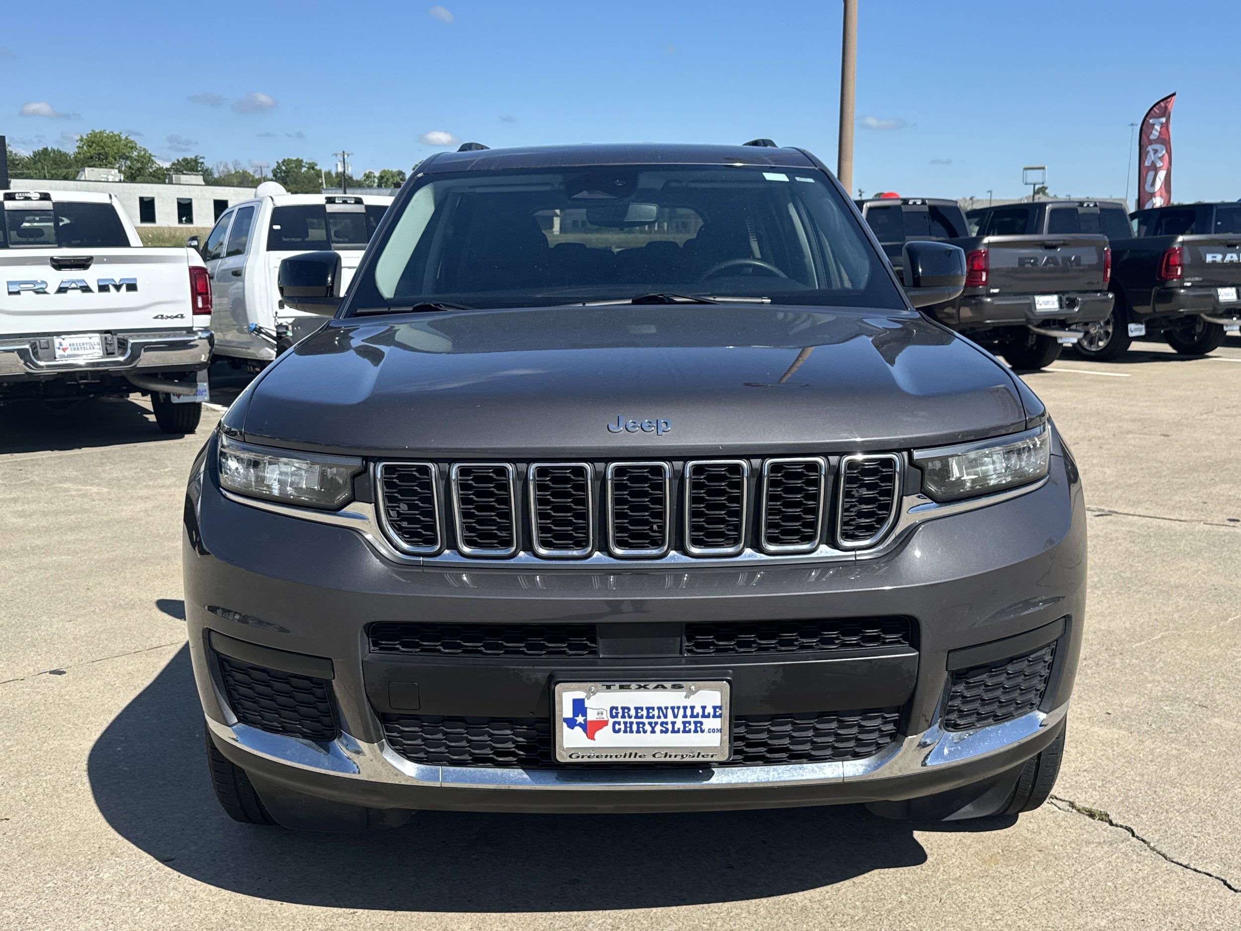 Used 2023 Jeep Grand Cherokee L Laredo with VIN 1C4RJKAG3P8828633 for sale in Greenville, TX