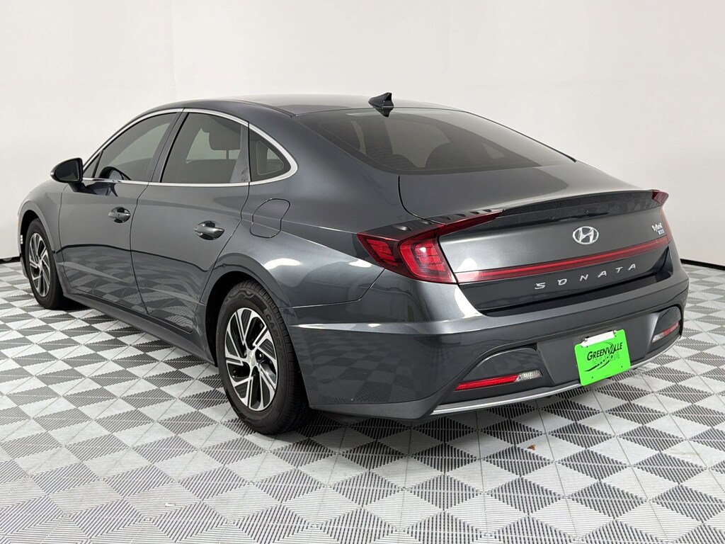 Used 2023 Hyundai Sonata Hybrid Blue Sedan