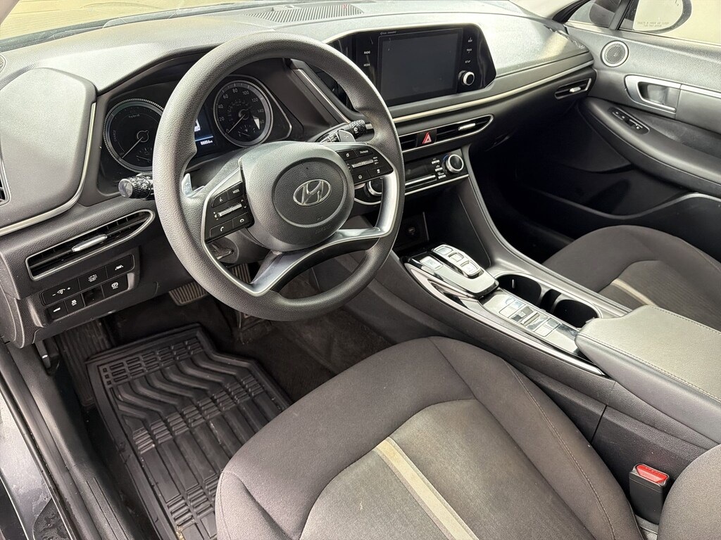 Used 2023 Hyundai Sonata Hybrid Blue Sedan