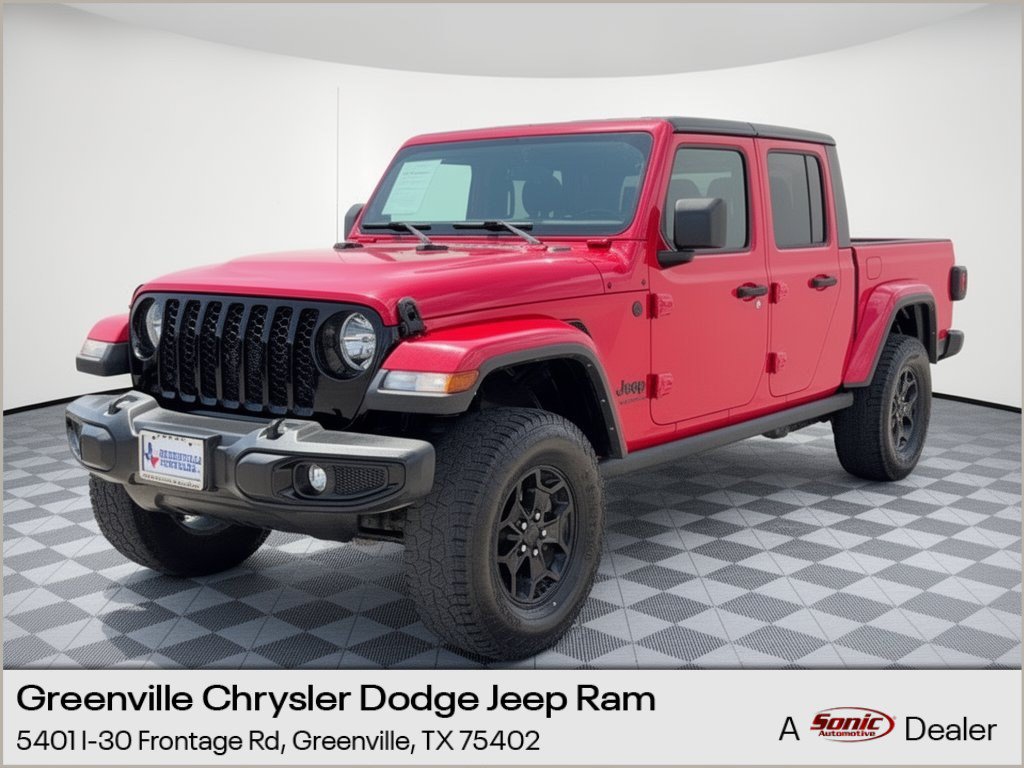 Used 2021 Jeep Gladiator Willys Truck Crew Cab in Greenville