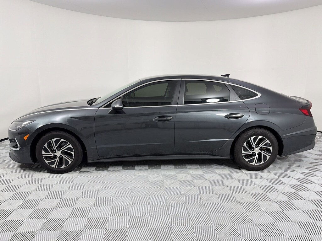 Used 2023 Hyundai Sonata Hybrid Blue Sedan