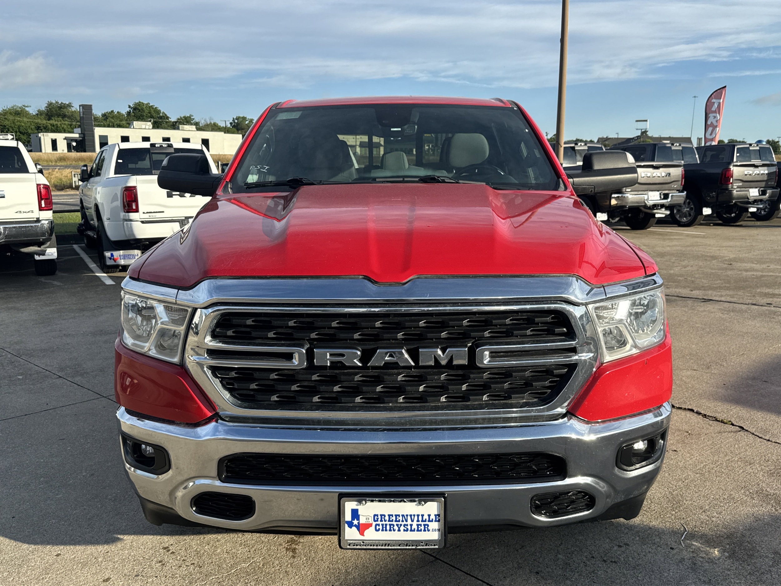 Used 2023 RAM Ram 1500 Pickup Big Horn/Lone Star with VIN 1C6RREFT9PN650428 for sale in Greenville, TX