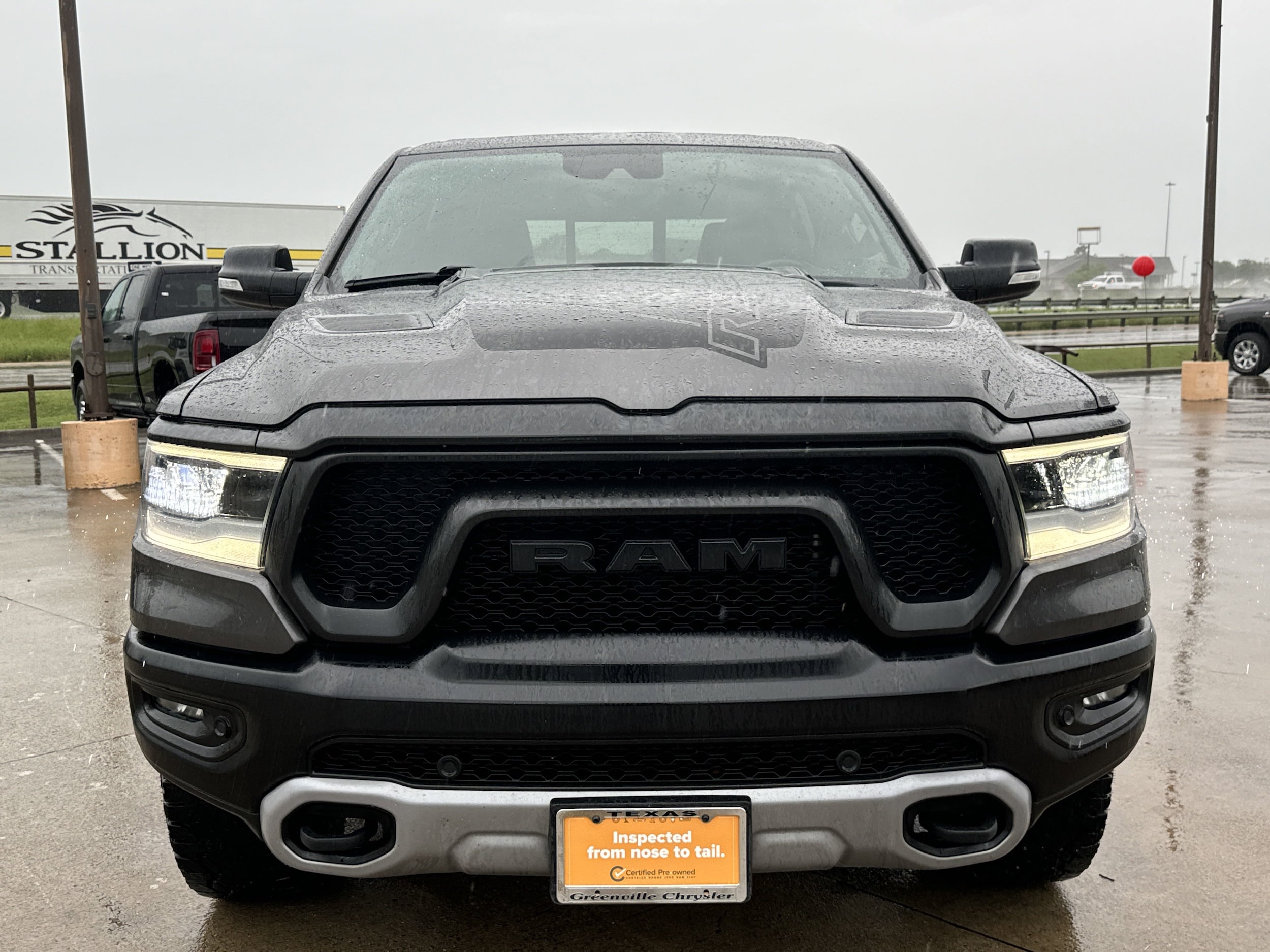 Certified 2021 RAM Ram 1500 Pickup Rebel with VIN 1C6SRFLT2MN760695 for sale in Greenville, TX
