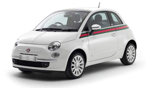 Fiat 500 Gucci Edition Orlando Florida Greenway Fiat