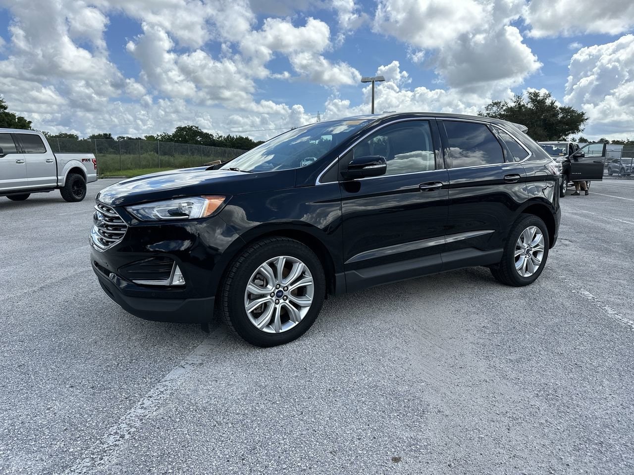 Certified 2022 Ford Edge Titanium with VIN 2FMPK4K94NBA35959 for sale in Orlando, FL