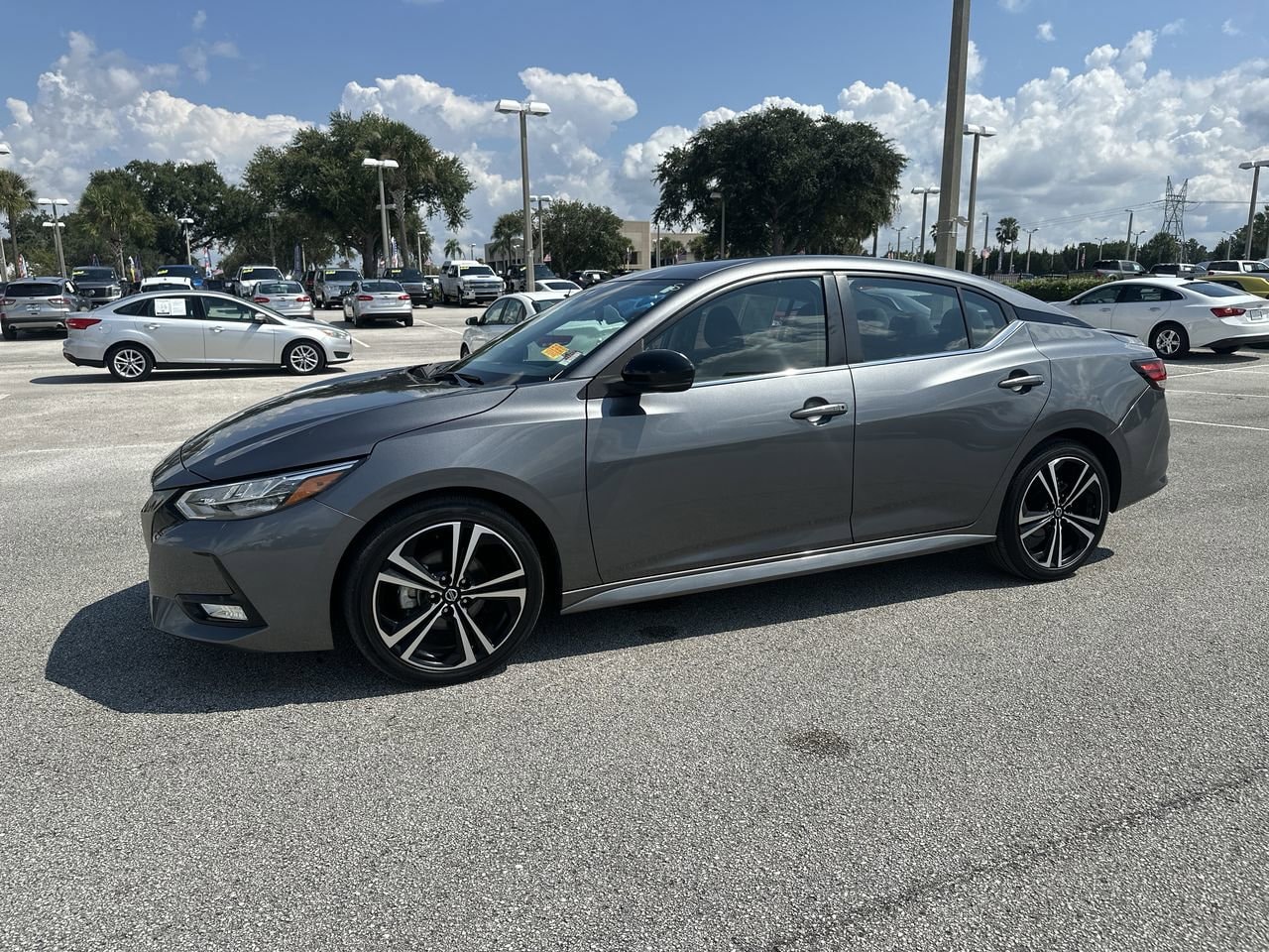 Certified 2022 Nissan Sentra SR with VIN 3N1AB8DV4NY218476 for sale in Orlando, FL